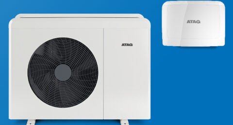 Deze warmtepomp werkt zelfs bij -10 perfect samen met CV