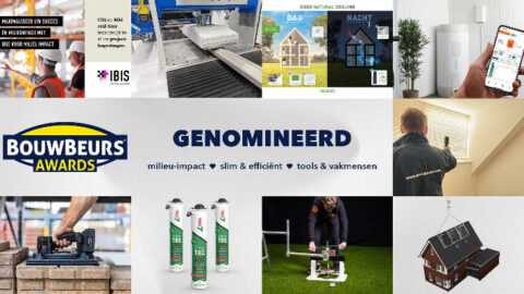 Dit zijn de genomineerden van de BouwBeurs Awards 2025