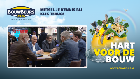 BouwBeurs Nieuwscafé 2025: Branches architectuur, bouw & techniek over samenwerken