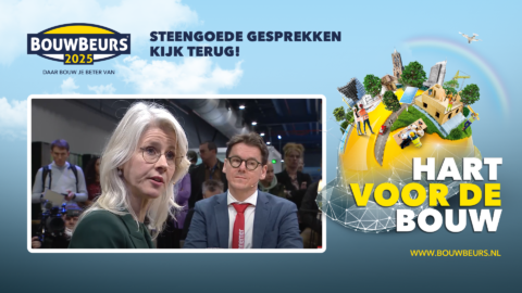 BouwBeurs Nieuwscafé 2025: Minister Mona Keijzer in het BouwBeurs Nieuws Café 2025