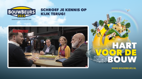 BouwBeurs Nieuwscafé 2025: Groen aan en op gebouwen: trends en uitdagingen