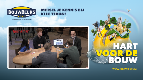BouwBeurs Nieuwscafé 2025: Studenten over hun toekomst in de bouwsector