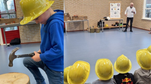 ‘Jeugd enthousiasmeren voor de bouw maakt me blij’