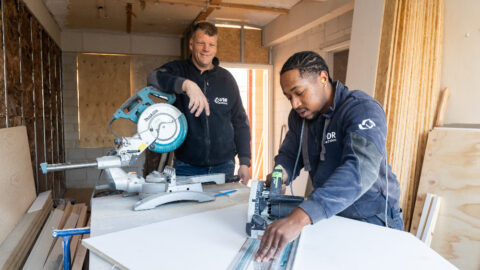 Hier bouwen leerlingen aan hun eigen huis