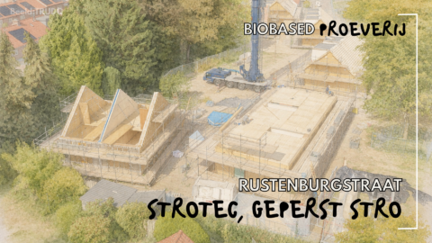 Videoserie | Biobased Proeverij | Huizen van stro: ‘de wanden zijn iets dikker, maar het isoleert fantastisch en het is dampopen…’